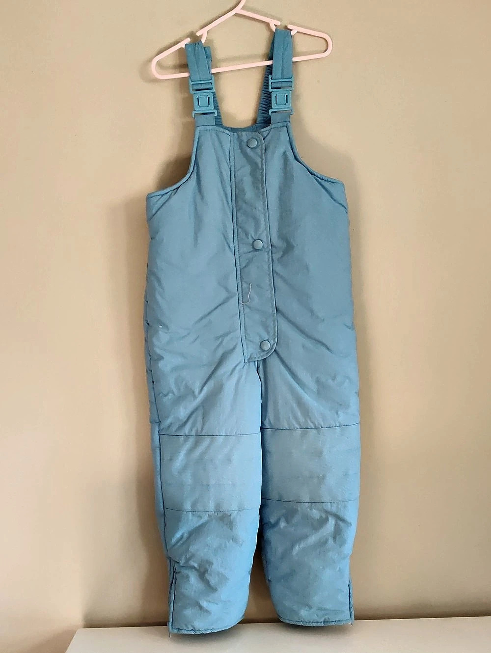 Sesame Street Blue Boys Size 5T Puffer Bib Snow Pants
